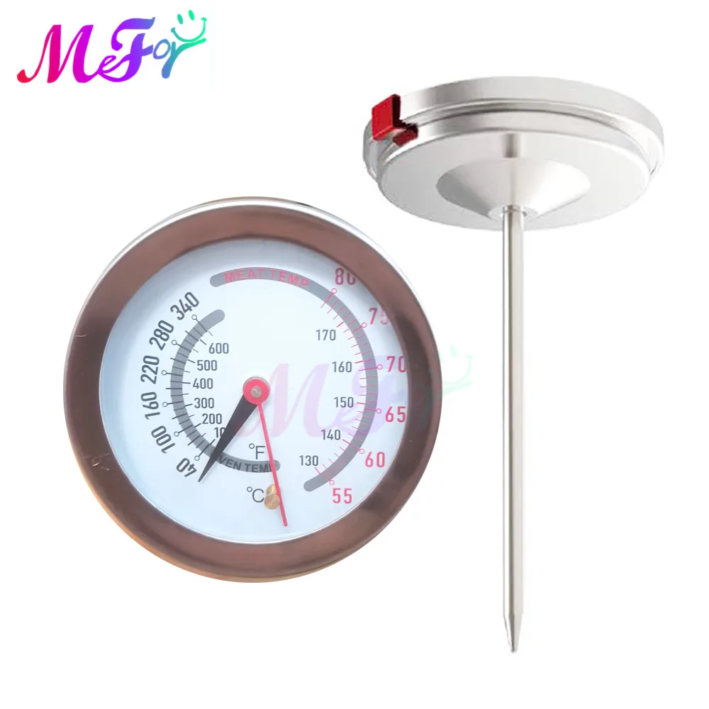 Tragbarer Grillofen, gebratene Ente, 72 mm langes Thermometer, Innenbereich, Lebensmittel, Kochen, Fleisch, Temperaturtest, Holzkohlegrill-Werkzeuge
