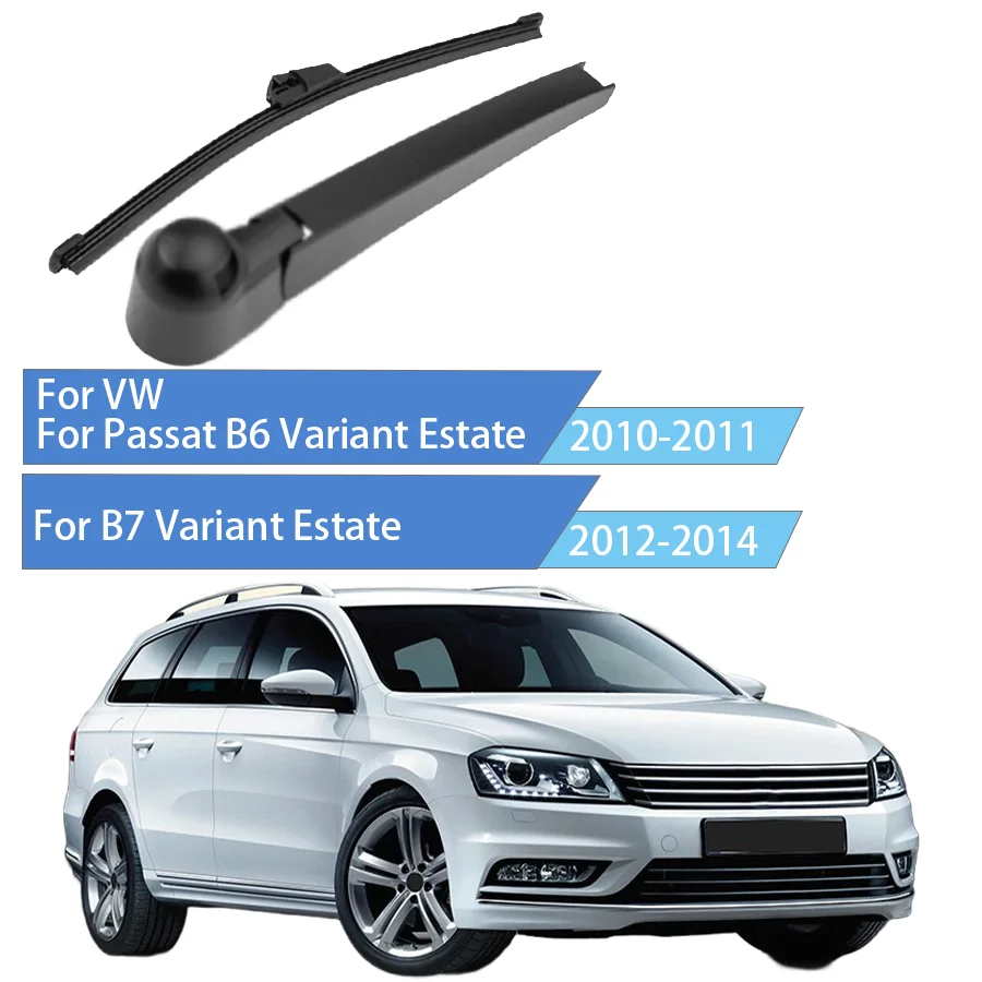 

Заднее ветровое стекло для VW Passat B6 Variant Estate 2010-2011, для B7 Variant Estate 2012-2014, комплект рычагов задних дворников