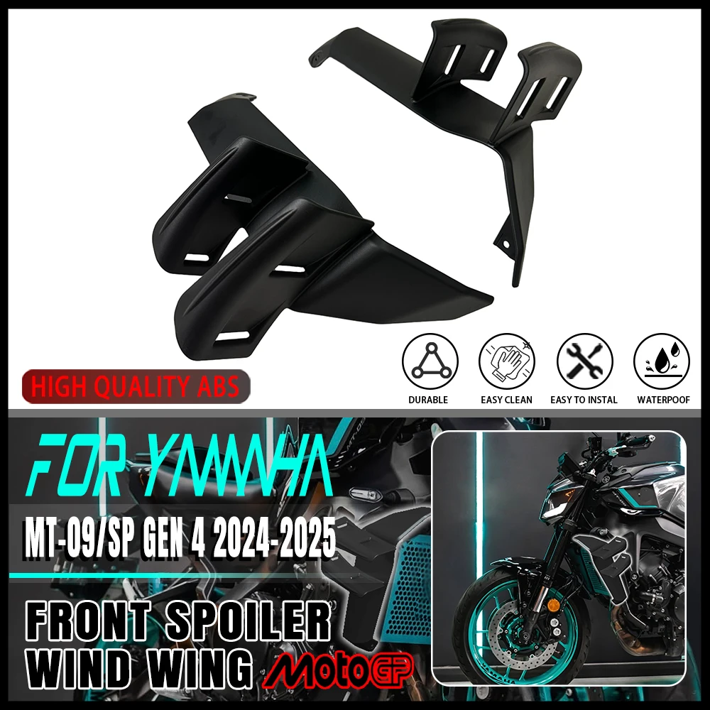 

Для YAMAHA MT-09/SP GEN 4 2024-2025 боковое крыло боковой спойлер передние спицы MT09 2024 2025 передний спойлер нижний спойлер борт