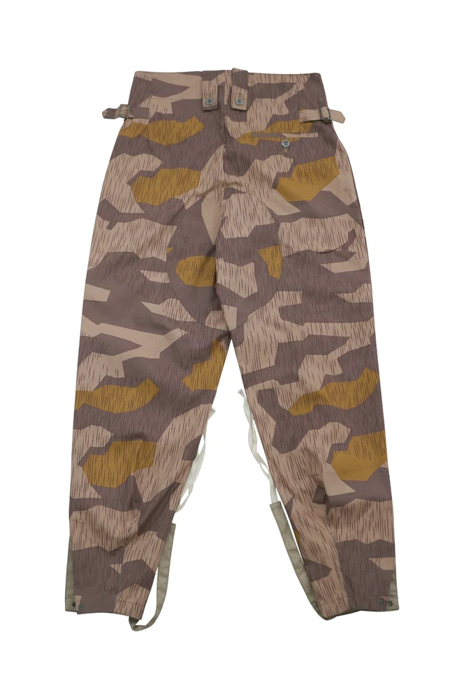 GUCB-009 Wwii Duitse Heer Splinter 41 Bruin Variatie Camo M43 Veld Broek