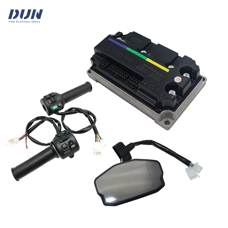 

VOTOL EM100/2 GTR BOOST 150A Peak 450A 3000W Холл Бесщеточный контроллер двигателя постоянного тока с однолинейным дисплеем DKD и комплектами дроссельной заслонки T08