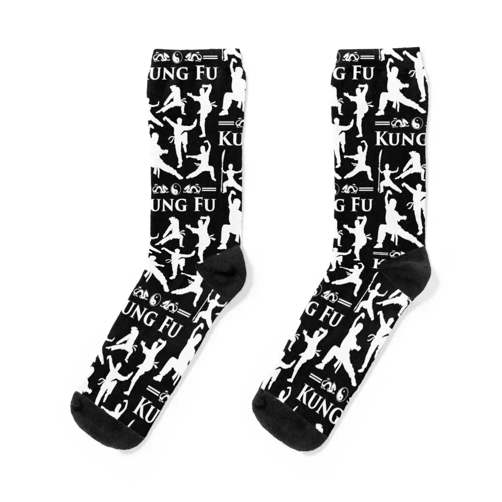 

Kung Fu Socks Running happy snow sheer Man Socks Women's