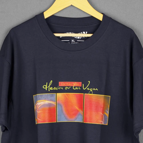 Imagen 2 del producto Camiseta Cocteau Twins Heaven Or Las Vegas 4Ad Robin Guthrie Elizabeth Frazer esta bobina Mortal música camisetas Camisa de algodón para hombres