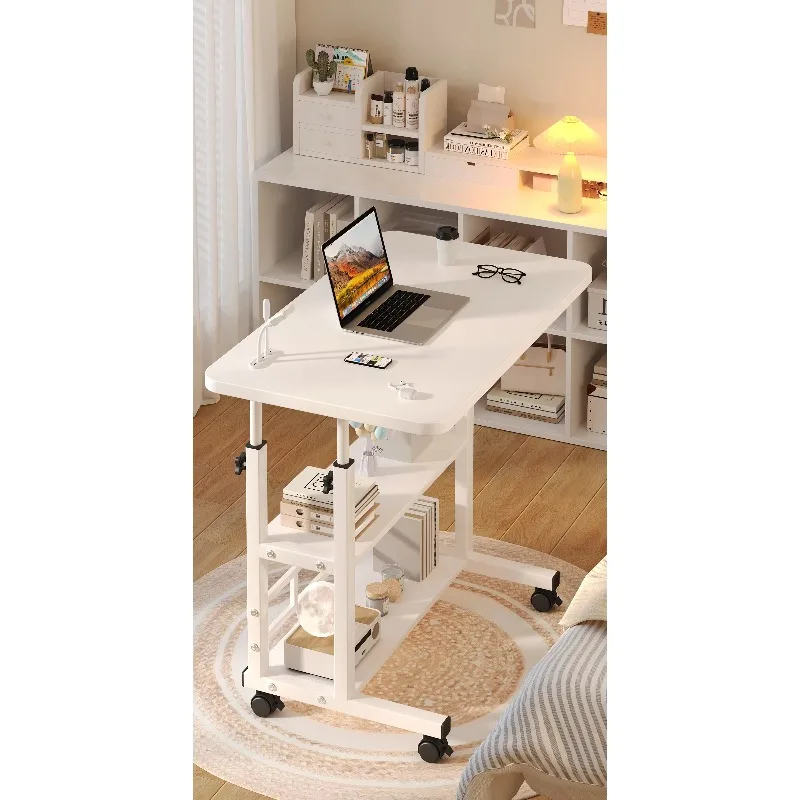 طاولة طعام طبية عالية الجودة قابلة للتعديل فوق السرير مع طاولة بجانب السرير مع عجلات طاولة بجانب السرير في المستشفى #5