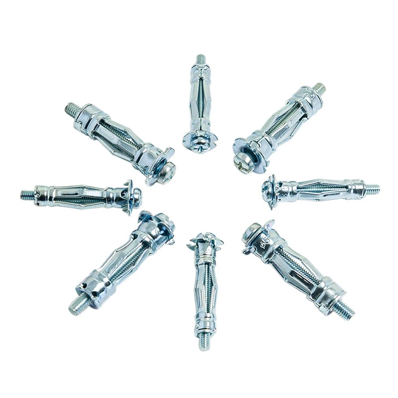 Heavy Expansion Bolt Set Practical Drywall Anchor With Screws Self Drilling Wall Home Pierced For Gypsum Board Fiberboard