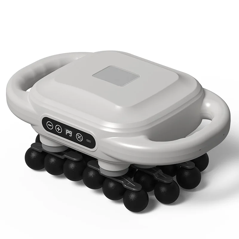 

Трансграничный массажер для глубокого расслабления мышц, 28-головочный пистолет для фасции, размер ног, спины, многоголовый электрический массажный пистолет