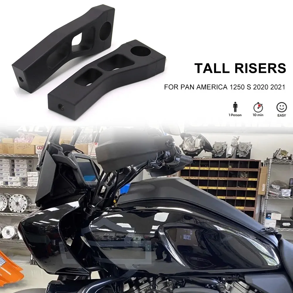 

FOR PAN AMERICA 1250 S PA1250S PAN AMERICA1250 S 2021 2022 New Motorcycle Accessories Tall Risers