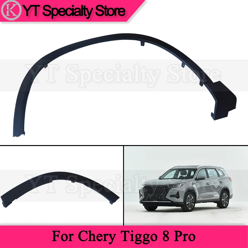 

Kamshing 1 piece Front or Rear Bumper Wheel Eyebrow For Chery Tiggo 8 Pro Fender Wheel Eyebrow Trim Anti-collision Strip
