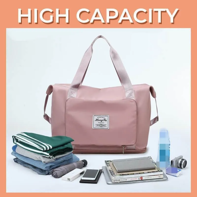 Bolsa de Viagem Dobrável de Grande Capacidade para Mulheres, Bolsa de Bagagem de Mão, Duffel Set, Drop Shipping, Novo, 2021