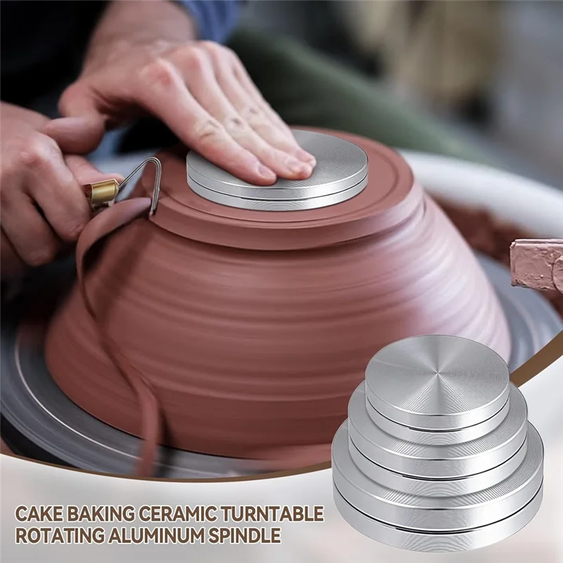 

A03F-Stainless Steel Clay Scraper&Throwing Trimming Spinner Tool (30Mm/38Mm/45Mm) Ceramics Clay Sculpting Tools For Texturing