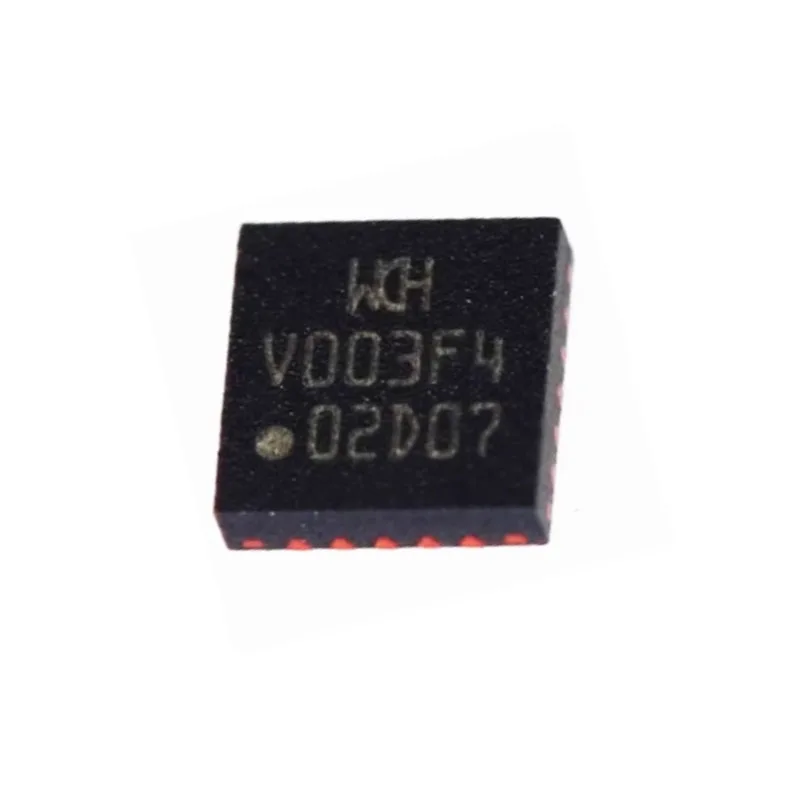 10-100PCS CH32V003F4U6 QFN-20 CH32V003 F4U6 CH32 V003F4U6 48MHz RISC-V MCU 32-bit Industrie Grade Allzweck neue Original – Detail 1