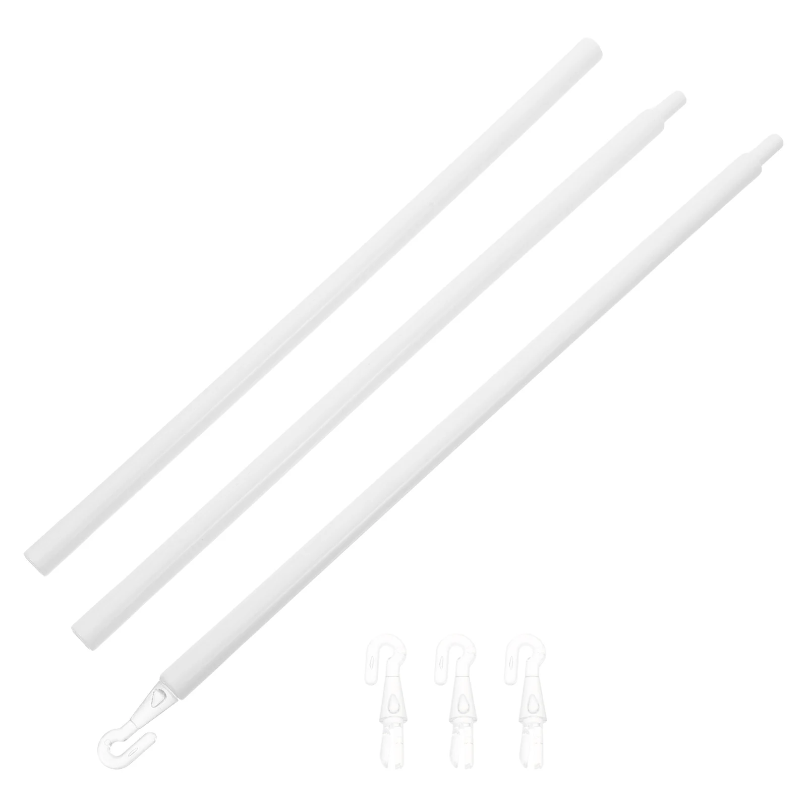 

Curtain Accessories 89CM Blinds Hook Window Parts Plastic Rod Tilt Wand Replacement Heavy Duty Hooks Universal Stick Extender