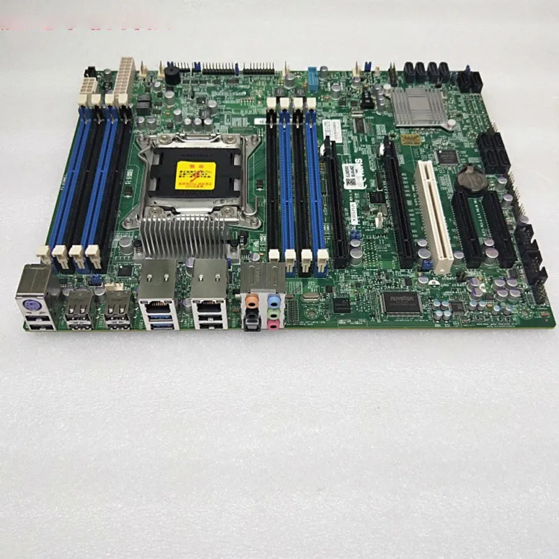 Imagem -02 - Placa-mãe X9sra para Estação de Trabalho Supermicro Atx Lga 2011 C602 E52600 1600 v2 Ddr3 Pci-e3.0 Alta Qualidade Totalmente Testado Navio Rápido