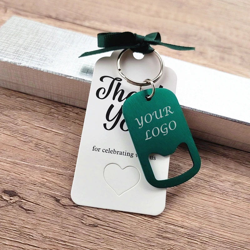 Personalized Keychain Wedding Gifts For Guest Bottle Opener for Party Favors Gift Baptism Birthday brewery Custom Souvenir