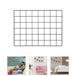 Shelf Wall Grid Decoration Photo Frame Panelling Display Hangers Picture Storage Holder Tool Hanging Mesh Pendant Iron