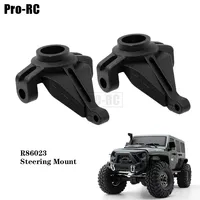 Black Nylon Steering Mount R86023 2Pcs for RGT 1/10 Monster Truck Off Road Rock Cruiser EX86100 RC Crawler Car Upgrade Parts