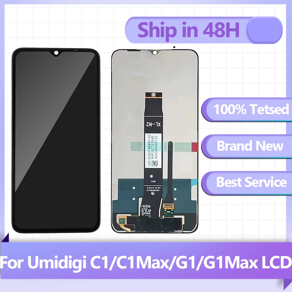 

100% New originalTouch Screen For UMIDIGI C1 C1 MAX Display LCD Touch Screen Panel Replacement For UMIDIGI G1 G1 MAX LCD