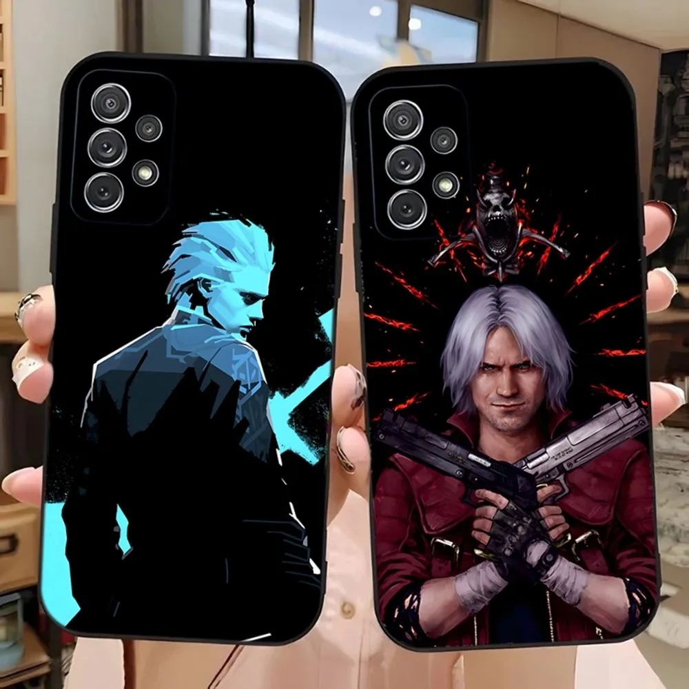 

Game D-Devil May Cry 5 6 Phone Case For Samsung Galaxy A13,A21s,A22,A31,A32,A52,A53,A71,A80,A91 Soft Black Phone Cover