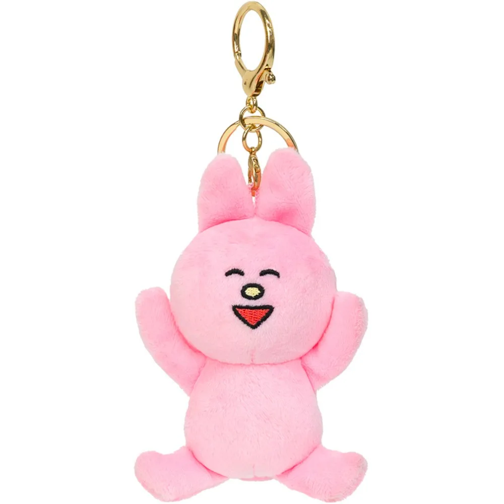 

PP Cotton Rabbit Plush Doll Pendant Fluffy Soft Bunny Plush Stuffed Toy Cartoon Comfortable Plush Bunny Keychain Kids Gifts