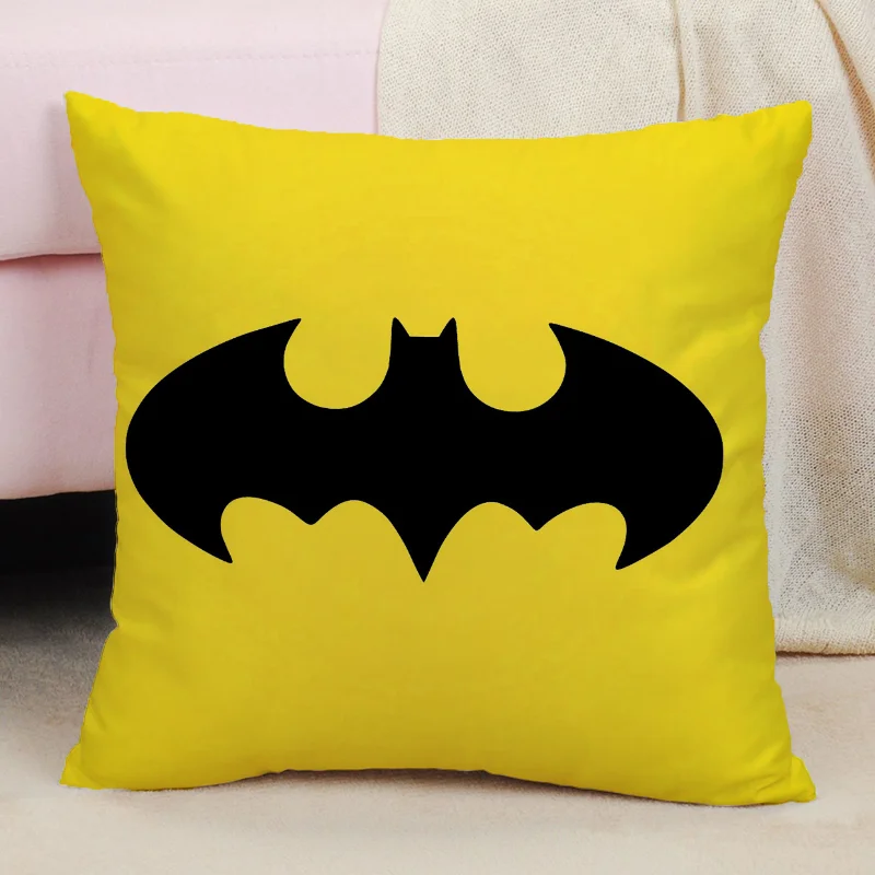 Batmans Decorative Pillowcases Bed Cushions for Living Room Cushion Cover 45*45 Twin Size Bedding Couch Pillows Pillowcase 50x50