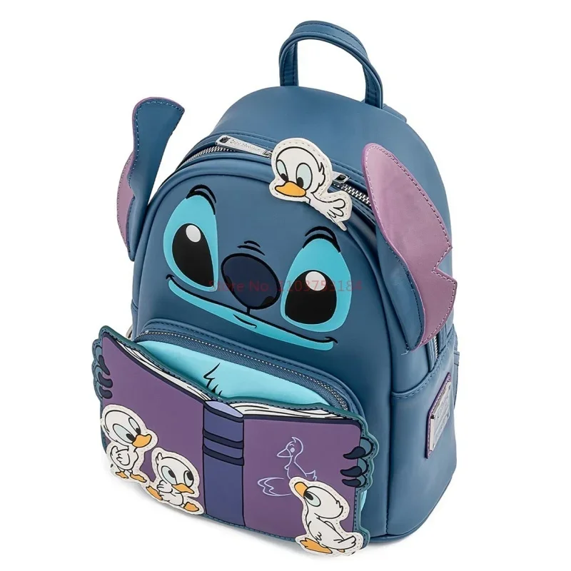 

Hot Sale Lilo & Stitch Story Time Mini Backpack Large Capacity Cute Children's Backpack Student Blue Bag Gifts Backpack Gifts