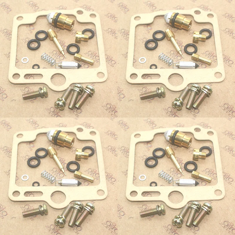 Motorcycle carburetor repair kit for yamaha XJ600 XJ XJ600H 3KM XJ600N XJ600H 51J floating needle gasket parts