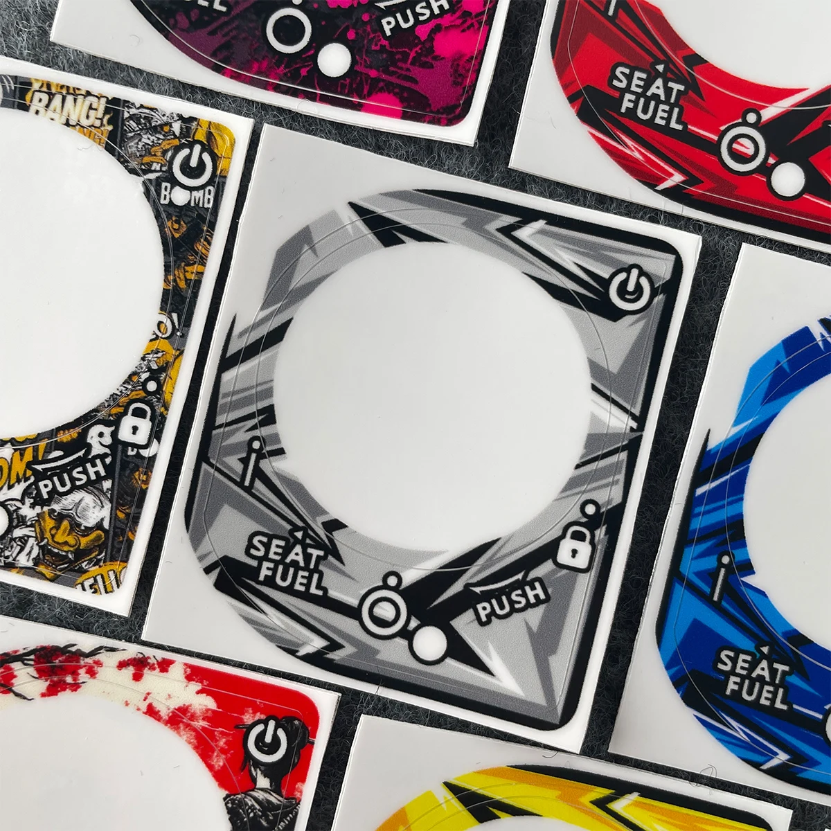 Для PCX 150 FORZA 300 350 ADV 150 аксессуары для мотоциклов, наклейки, крышка запуска двигателя, светоотражающие наклейки на отверстие для ключей для мотоцикла