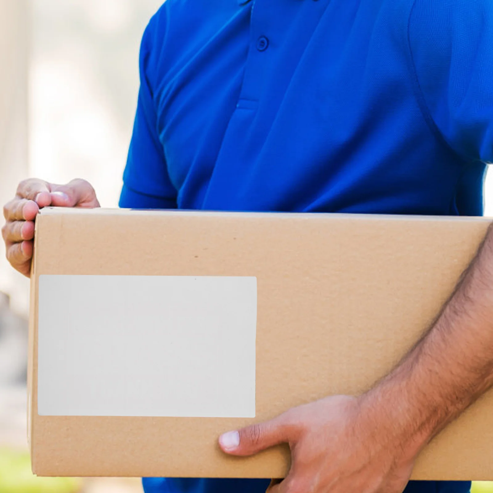 

500Pcs Thermal Labels Shipping Label Paper for Printer Clear Print Weightless Label Printer Paper for Express Use