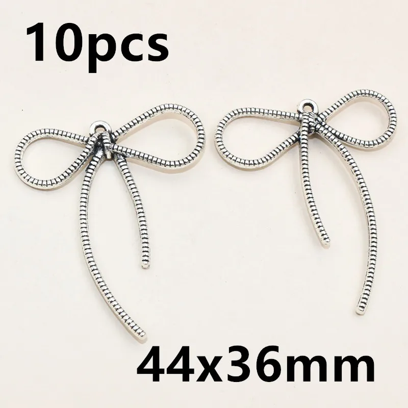 5-40pcs Alloy Metal Charms Pendants Deer Key Bow Star DIY Jewelry Making Accessories Findings for Neacklace Bracelet Earrings