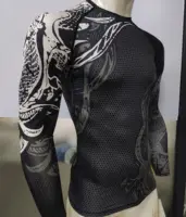 Cody Lundin MMA Bjj boxeo deporte hombres Rashguard sublimación impresa Jiu Jitsu compresión camiseta correr gimnasio Kickboxing Jersey