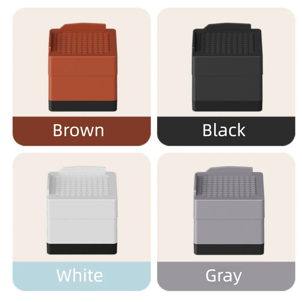 Elevadores de cama de alta resistencia, elevadores de muebles, elevadores de cama cuadrados antideslizantes, soporte ajustable para lavadora, refrigerador