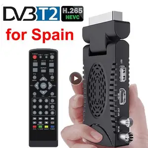 TV alıcısı HD Dijital Karasal, DVB-T2, DVBT2, USB, DVBT Tuner, wi-fi, FONKSİYONU, ve PVC, AB Ülkeleri), H. 265 8 en çok satılan, uydu alıcısı - №8