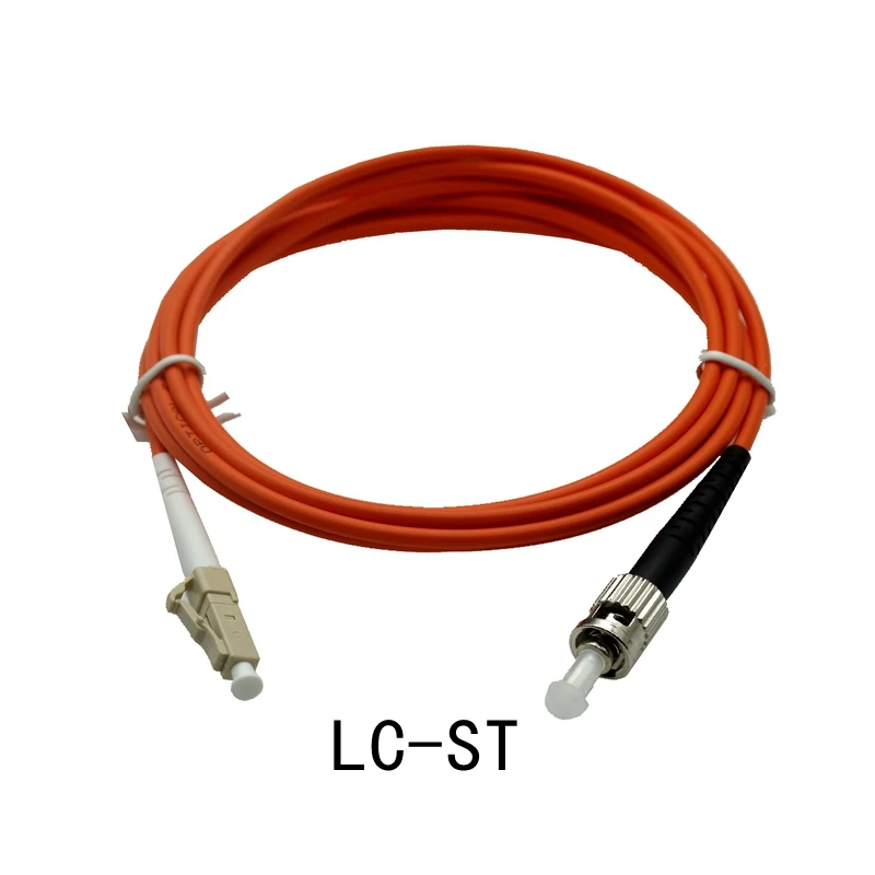 Cable fibra óptica multimodo OM3 UPC LC a SC FC ST dúplex - imagen 2