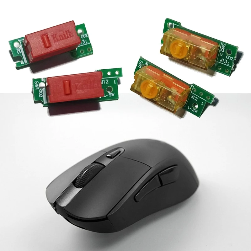 2 ชิ้นเมาส์เล่นเกมไมโครสวิทช์ปุ่มคณะกรรมการสำหรับ G703 G703 ฮีโร่