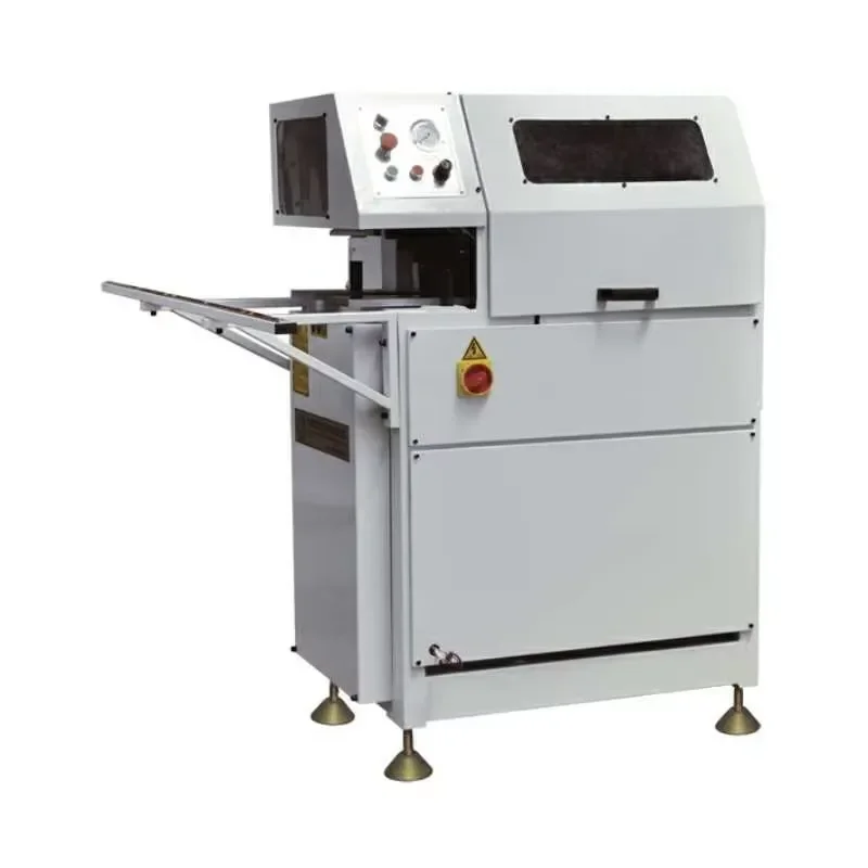 Motorized Corner Cleaning Machine for UPVC Window Profiles 3 Cutters Top Bottom Outer Surface Cleaning PVC Compatible 1.1kW
