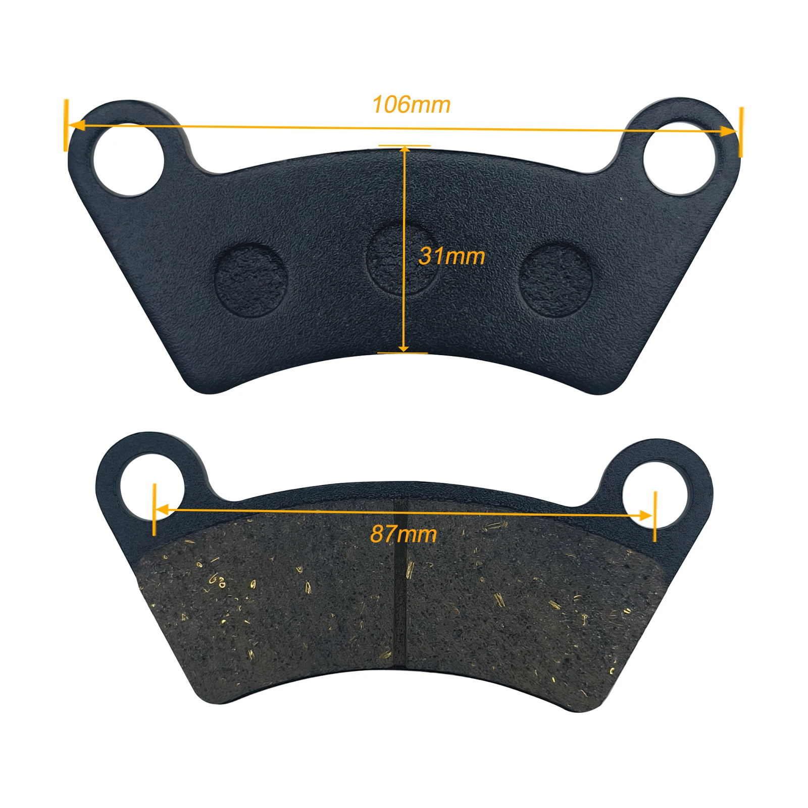 Rear Left/Parking Pads Stels ATV-300 LU019285 Buyang 300 Feishen FA-D300 G300 H300 300cc 4x4 Quad 4.3.01.3370