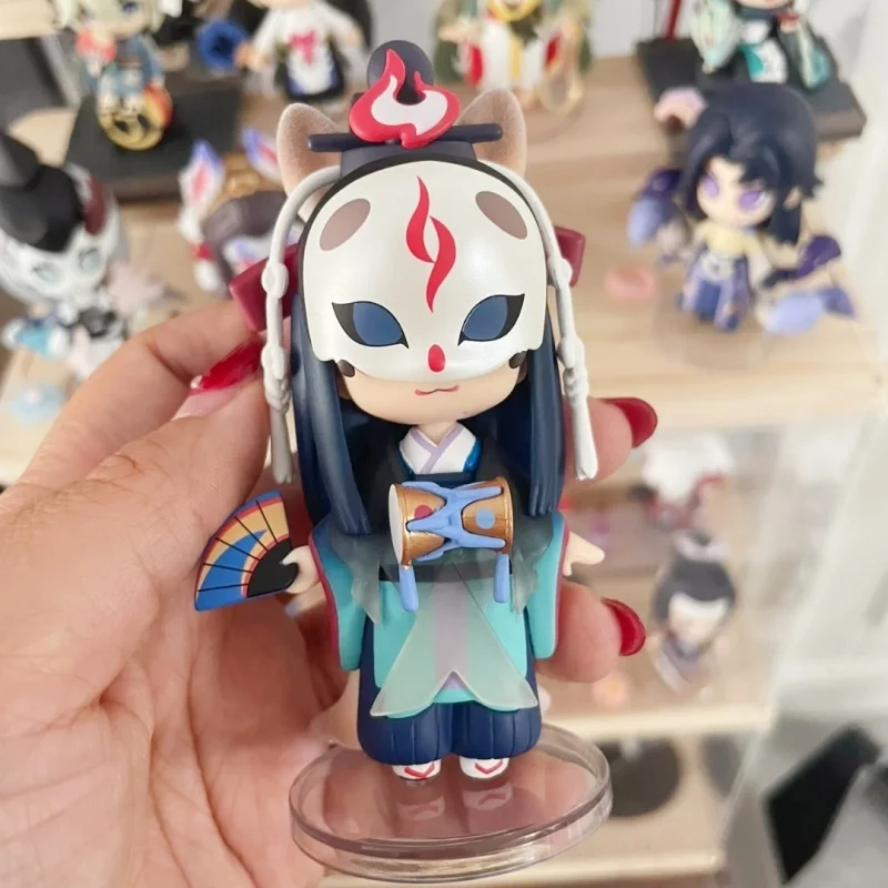 New Arrival Onmyoji Anime Figurines Blind Box Toys Kawaii Anime Action Figures Caixa Caja Surprise Mystery Box Dolls Girls Gifts