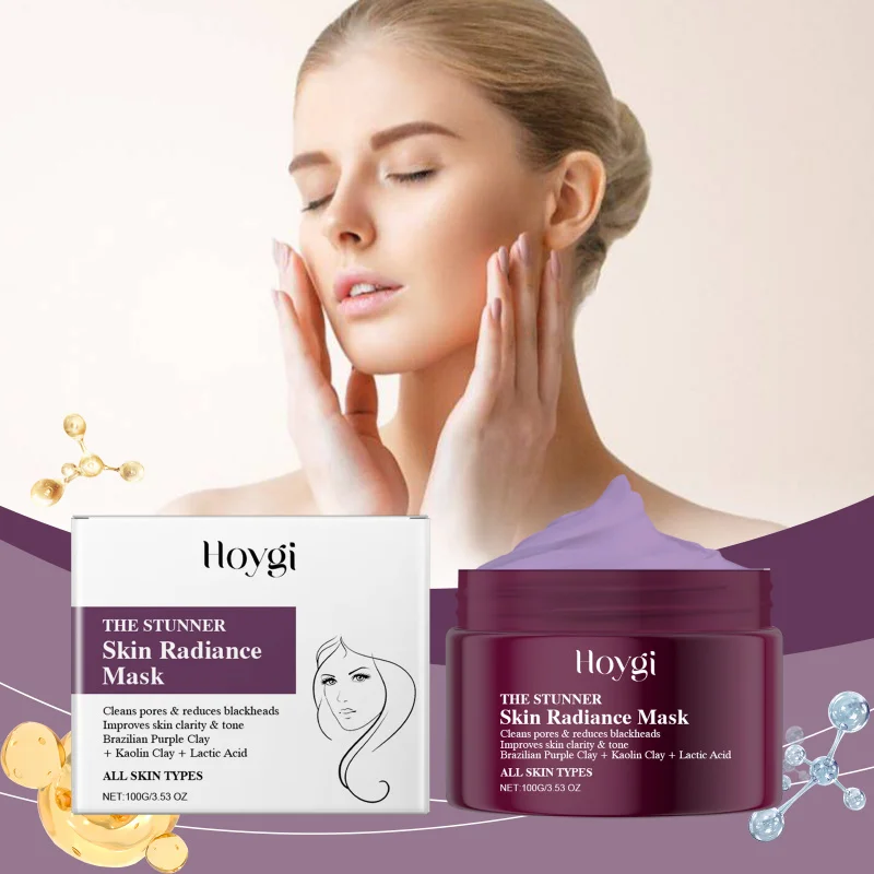 

Blackhead Brightening Mask, Hydrating, Moisturizing, Nourishing, Cleansing Facial Skin, Softening, Brightening, Apply-On Mask