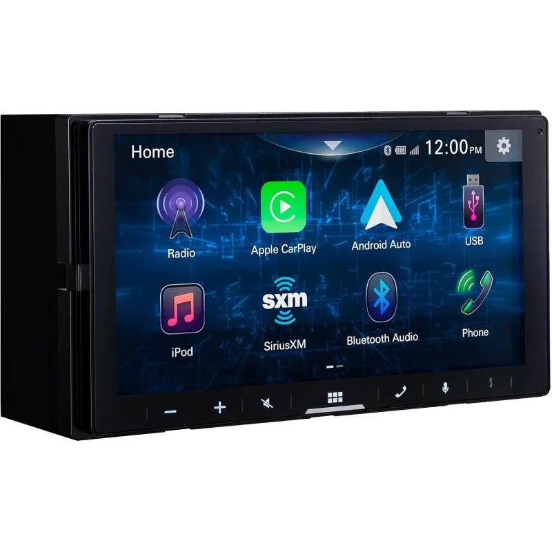 Receptor multimedia digital con compatibilidad CarPlay y Android Auto