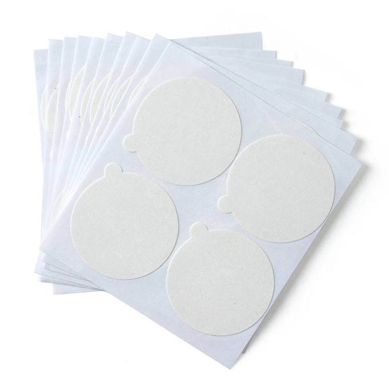 100Pcs Paper Lids Seals Stickers White Paper For Filling Disposable Empty Nespresso Coffee Pod Reusable Cover