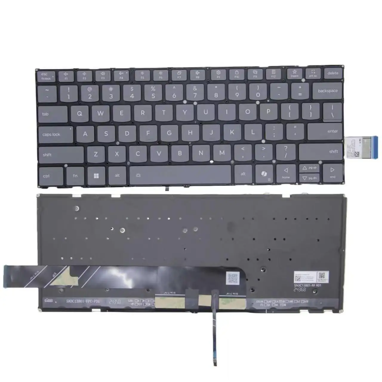 New US Backlight Backlit Keyboard With AI keycap For Lenovo Yoga Pro7 14ARP8 IMH9 AHP9 Pro14s IRH8 APH8