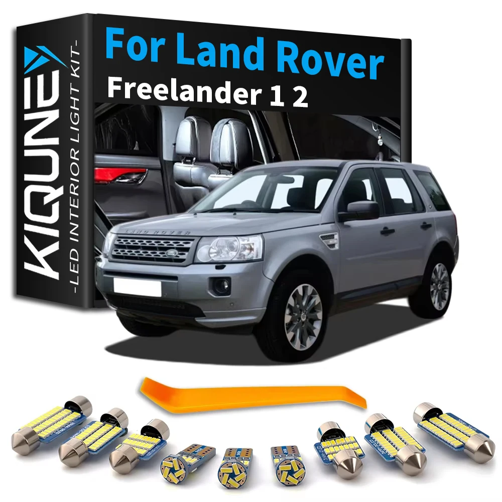 Interior LED Light Kit Canbus For Land Rover Freelander 1 2 L314 L359 TD4 2002-2005 2006 2007 2008 2009 2010 2011 2012 2013 2014