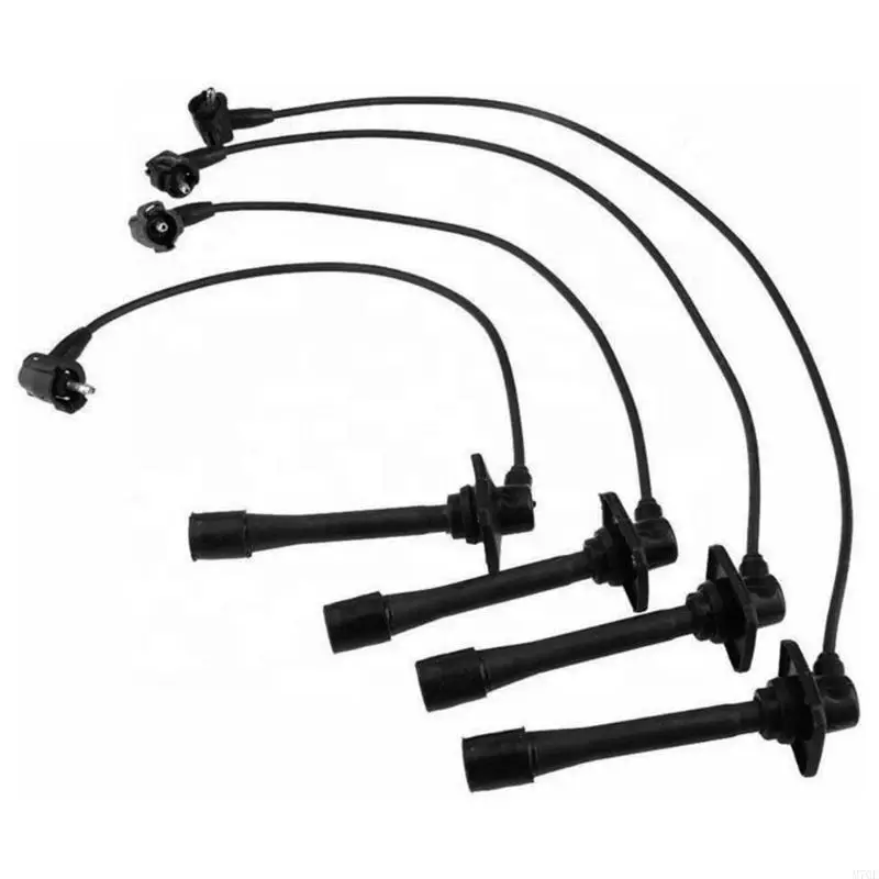 M76E 4 Teile/los Hitzebeständige Ersatz Zündkerze Drähte Kabel für Corsa 9485368 55910 90919-22327 90919-22325 90919-22373 – Detail 3