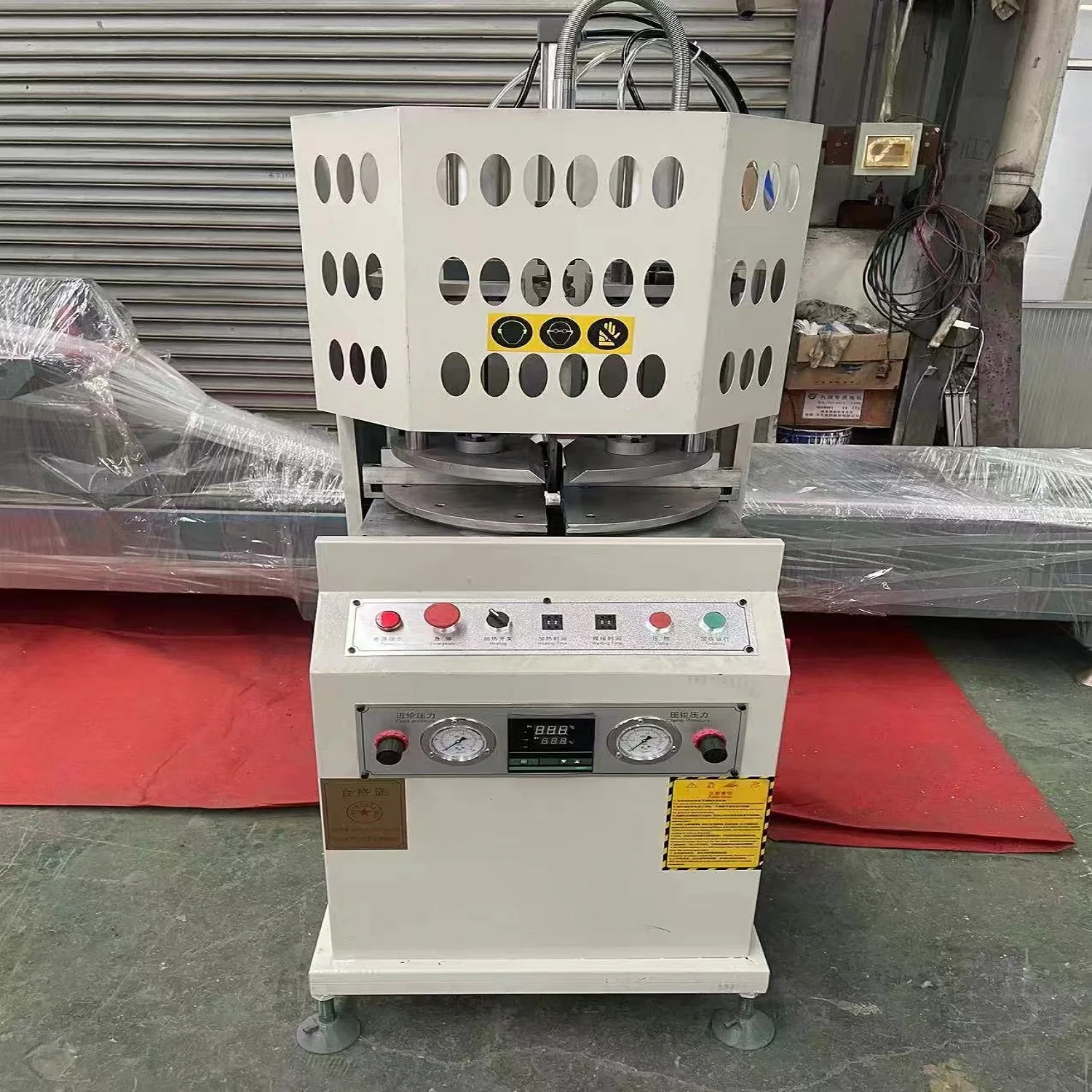 

Plastic Steel Conjoined Profiles Single Head Window and Door Single Point Arbitrary Angle Welding Machine