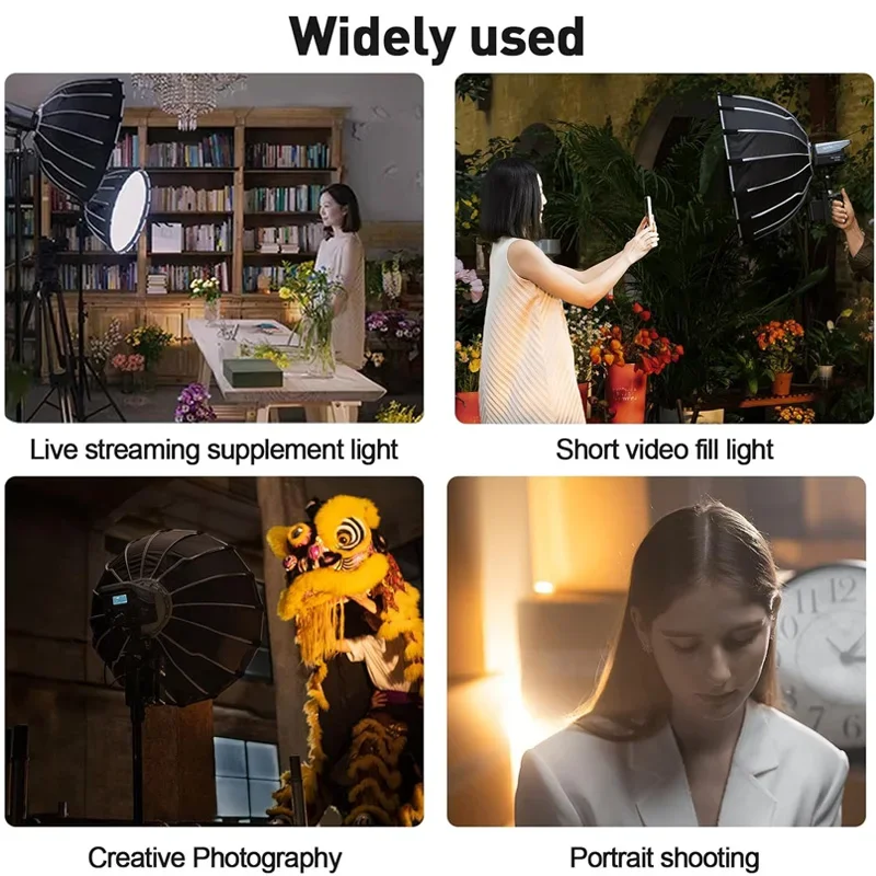 Nanlite FC-60B FC-120B ثنائي اللون LED ضوء التصوير 2700K-6500K بوينز جبل مصباح المهنية لاستوديو التصوير الفوتوغرافي الفيديو