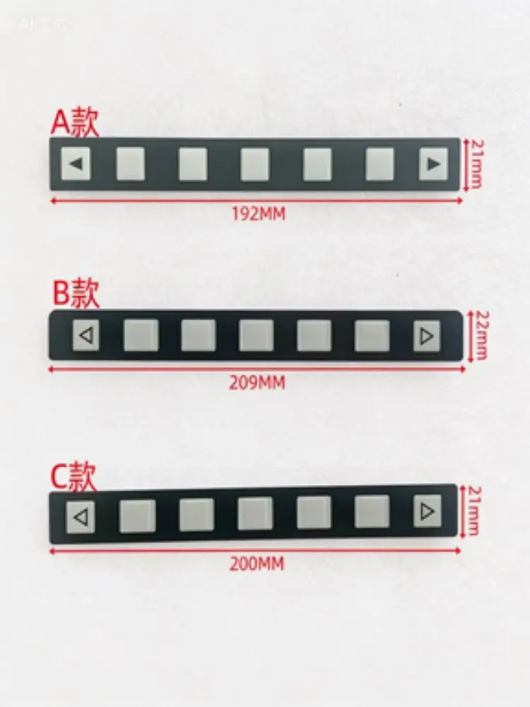 CNC OI-TC/MC Membrane Keypad Buttons A86L-0001-0298 A98L-0005-0252 for Fanuc Machine Operator Panel 7 Key Or 12 Key