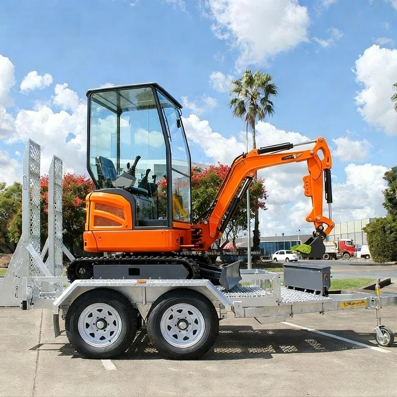 

Мини-экскаватор 1,5 тонны с двигателем YANMAR, стандарт EPA/Euro 5, многофункциональный дизельный экскаватор для строительных работ в Европе.