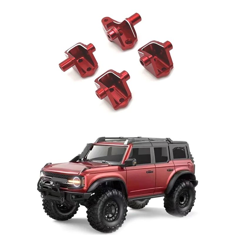 ABUM-RC Car Upgrade Part Front Rear Axle Rear Cover Kit For TRAXXAS 1/10 TRX4 HUANGBO 1/10 R1001 R1002 R1003 RC Car Upgrade Part