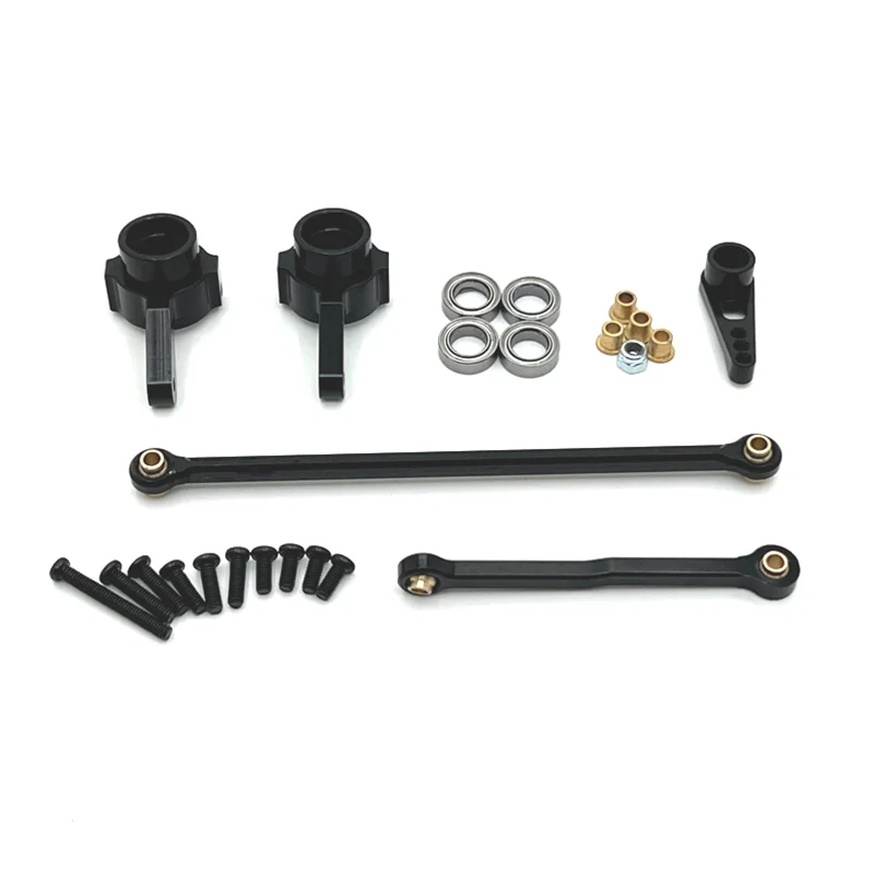 Metal Upgrade Steering Cup Steering Rod RC Car Parts Fit For MN82 MN78 D90 D91 D96 MN98 99S Remote Control Car Accessories