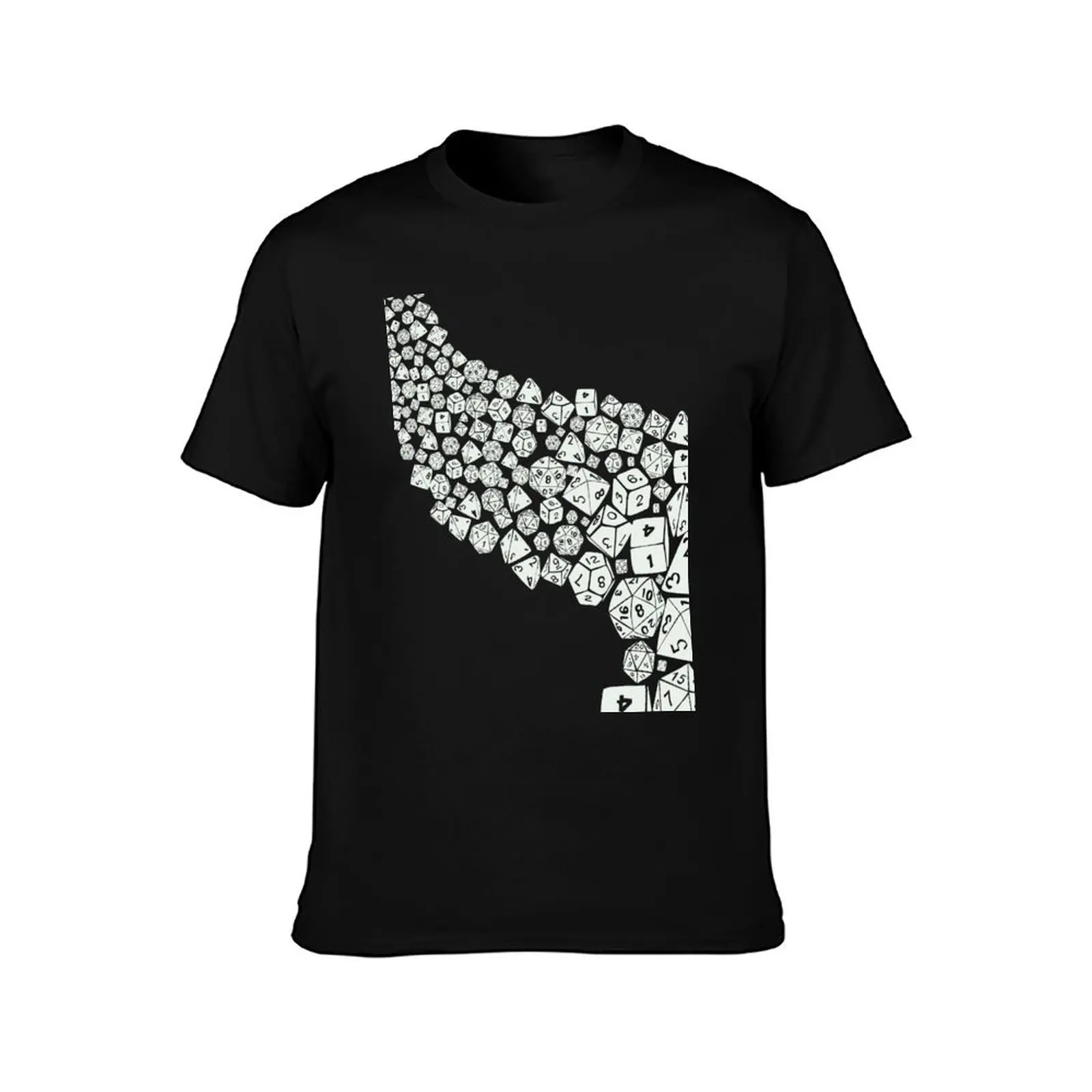 Dice spill T-Shirt Lightweight Gym Training T-Shirt